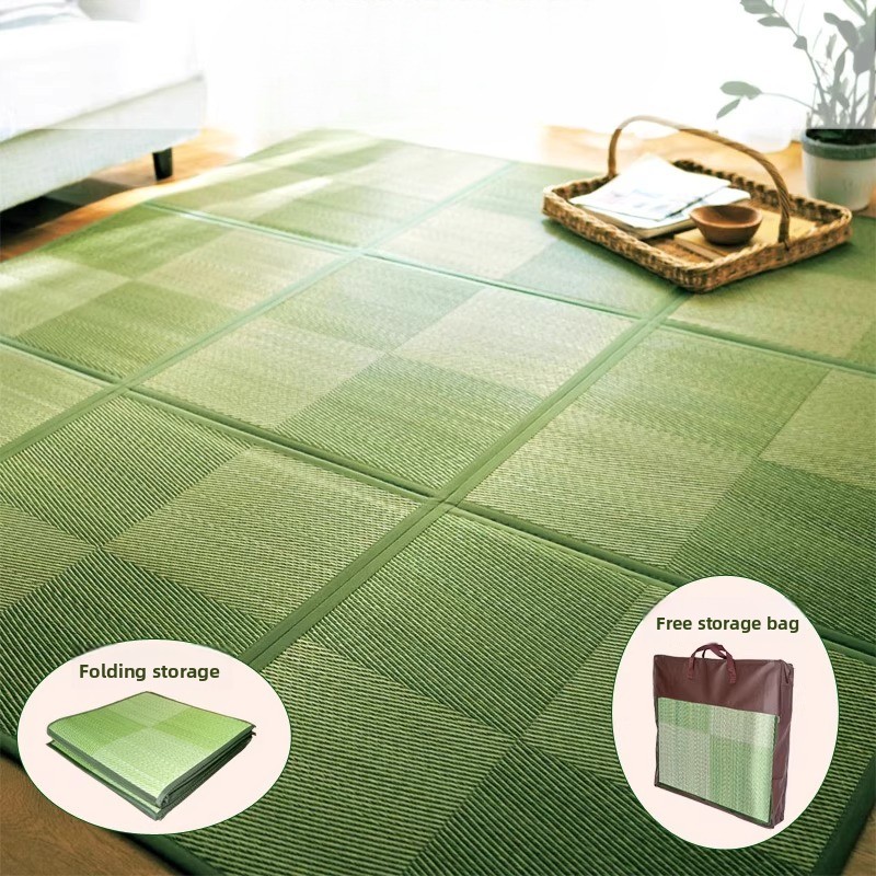 Tatami Mat Rush - Japanese Eco-Friendly Rush Grass Mat Foldable