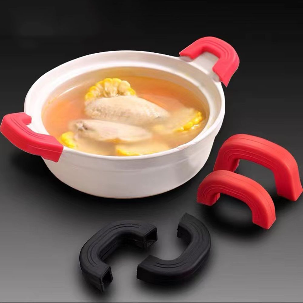 Cast Iron Tetsubin - 2 Chiếc Silicone Chống Bỏng Nước