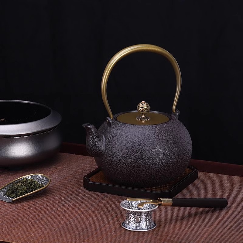 Japanese Cast Iron Teapot 1.2L - đánh giá và giá Cast Iron Tetsubin