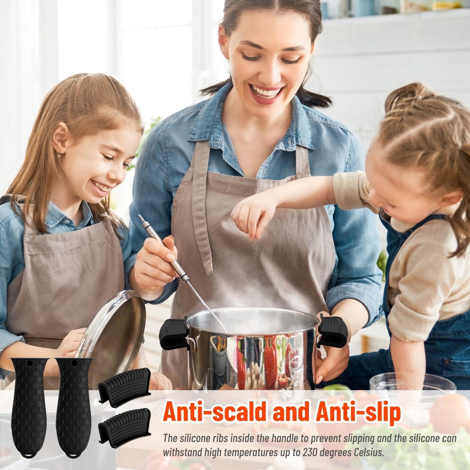 Silicone Heat-Resistant Handle - đánh giá và giá Cast Iron Tetsubin