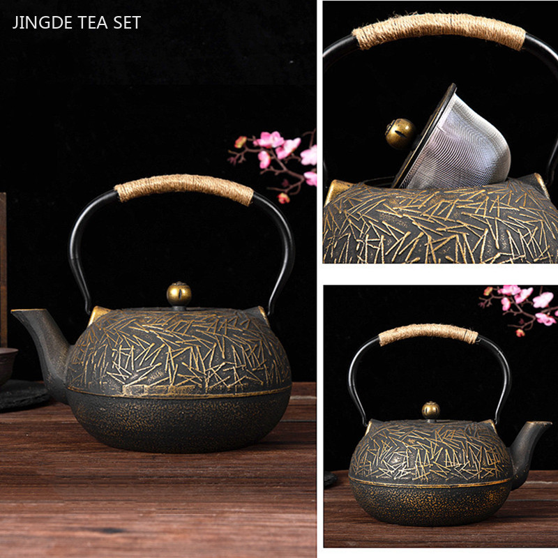 900ml Customized Cast Iron Tea - đánh giá và giá Cast Iron Tetsubin