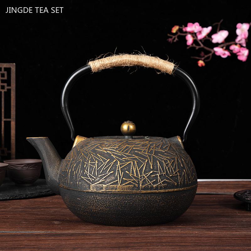 900ml Customized Cast Iron Tea - đánh giá và giá Cast Iron Tetsubin