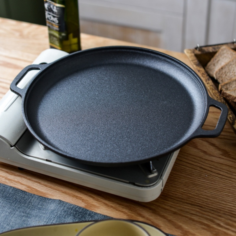 JUSTINLAU Double-Ear Frying Pa - đánh giá và giá Cast Iron Tetsubin