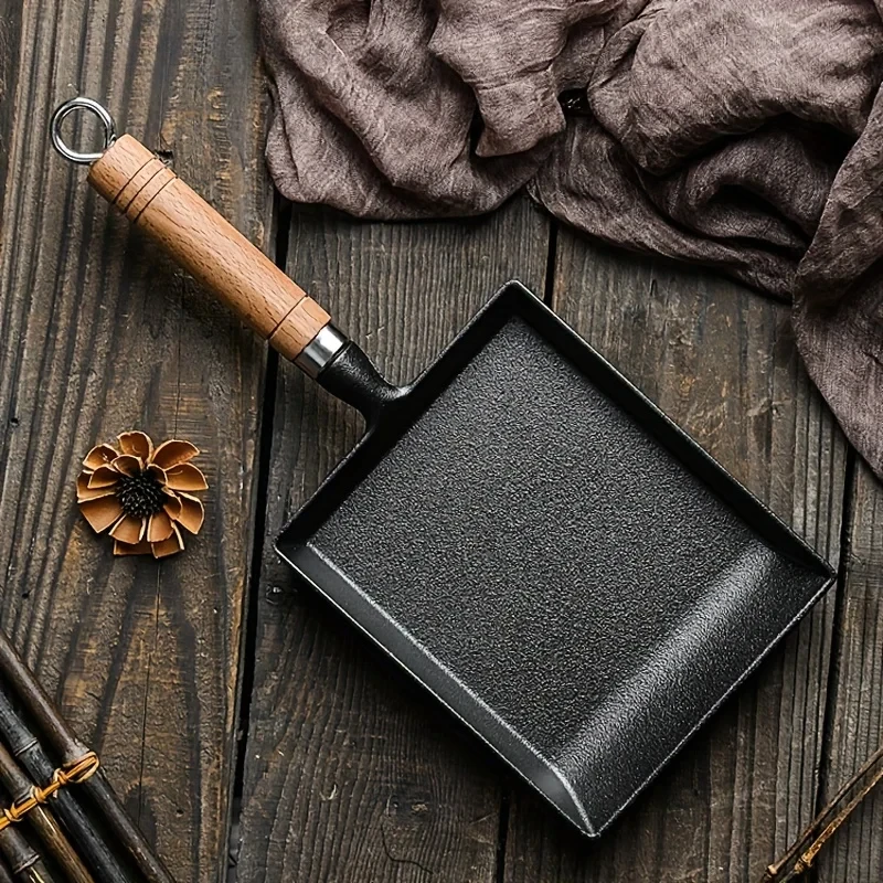 1Pc Japanese Cast Iron Pan Fry - đánh giá và giá Cast Iron Tetsubin