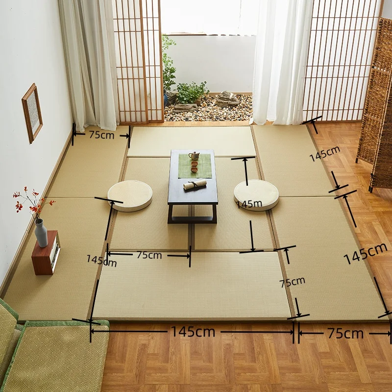 %a Igusa Tatami Mat Woven Rush - đánh giá và giá Tatami Mat Rush