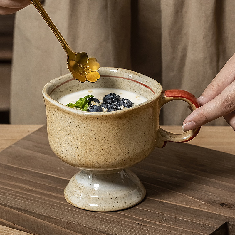 Retro Style Ceramic Cups Coffe - đánh giá và giá Japanese Daily Lifestyle